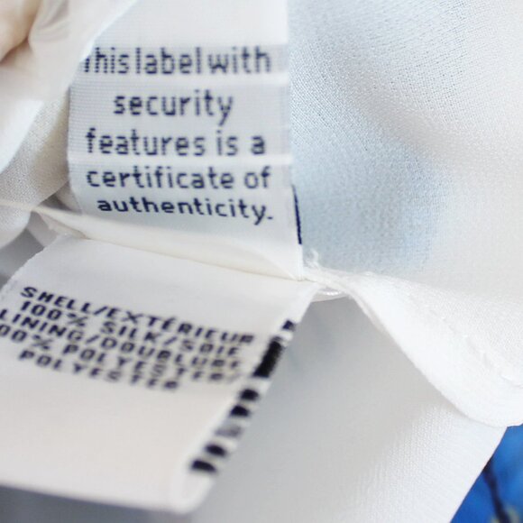 DVF Diane von Furstenberg Silk Batwing Blouse–Boho, Lightweight-Work or Vacation - Picture 16 of 16